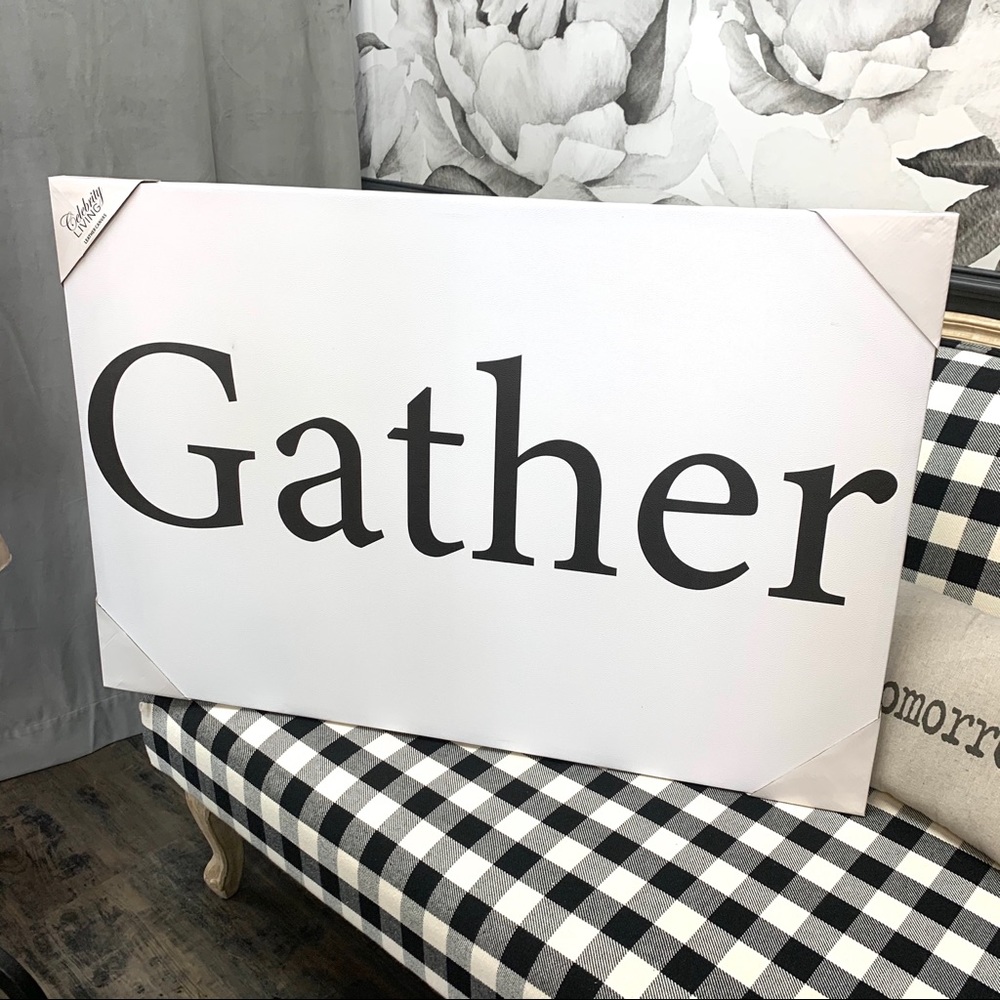 “Gather” Leather Wall Art